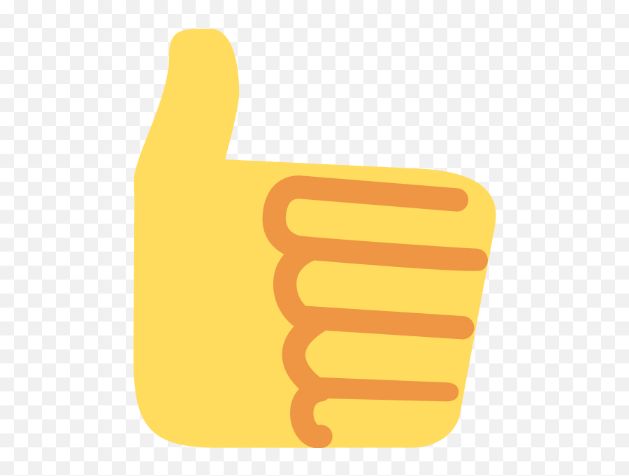 Thumbs Up Emoji - Thumbs Up Emoji Twitter,Emoji For Youtube