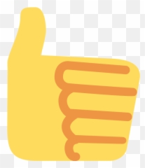 Thumbs Up Emoji - Thumbs Up Emoji Twitter,Emoji For Youtube