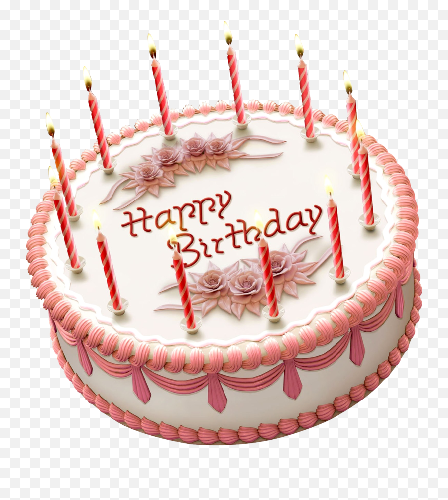 Birthday Cake Png Transparent - Happy Birthday Cake Images Png Emoji,Emoji Cake Toppers