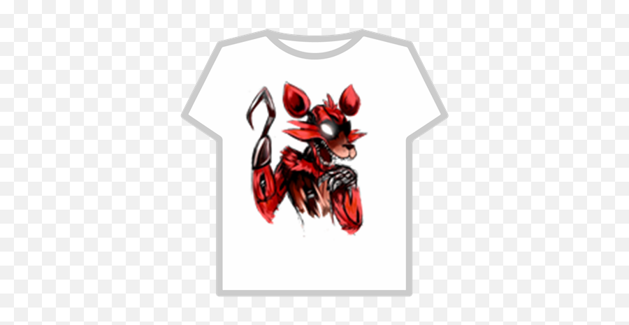 Servomotor Demn Despic Roblox Foxy - Foxy Fnaf Drawing Cool Emoji,666 Emoji Shirt