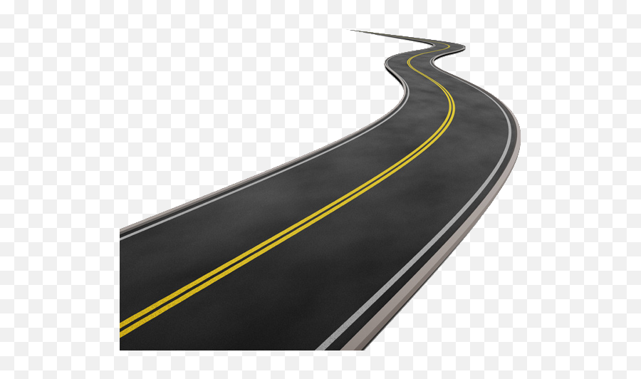 Curved Road - Clipart Road Emoji,Road Emoji