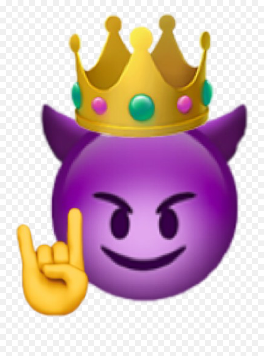 Download Purple Devil Emoji Png - Devil Emoji Png,Devil Emoji