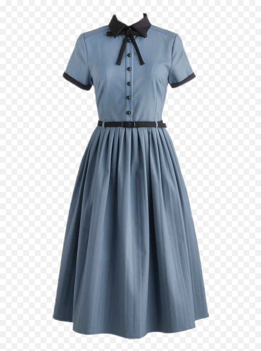 Dress Bluedress Blue Fashion 50s - Old Fashioned Pinterest Vintage Dresses Emoji,Blue Emoji Dress