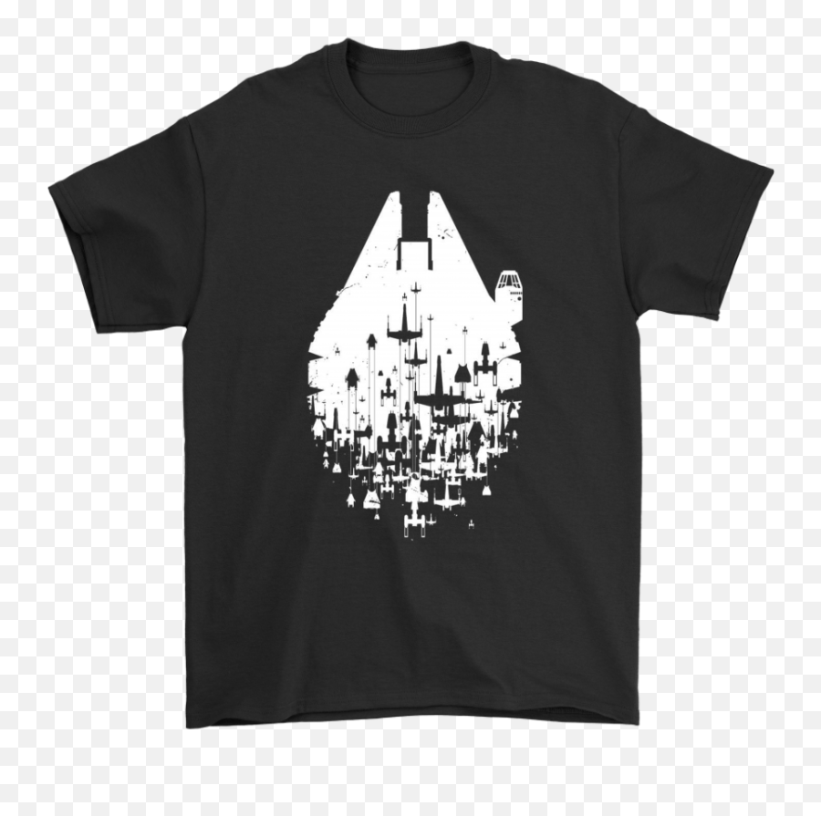 Starships Shadow In Millennium Falcon Light Shadow Star Wars - I M A Gamer Not Because I Don T Have A Life Shirt Emoji,Wookie Emoji