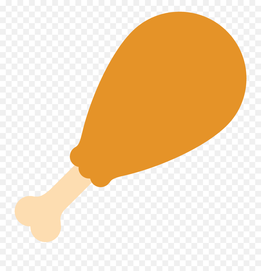 Poultry Leg Id 11643 Emojicouk - Chicken Leg Emoji Transparent Background,Chicken Emoji Png