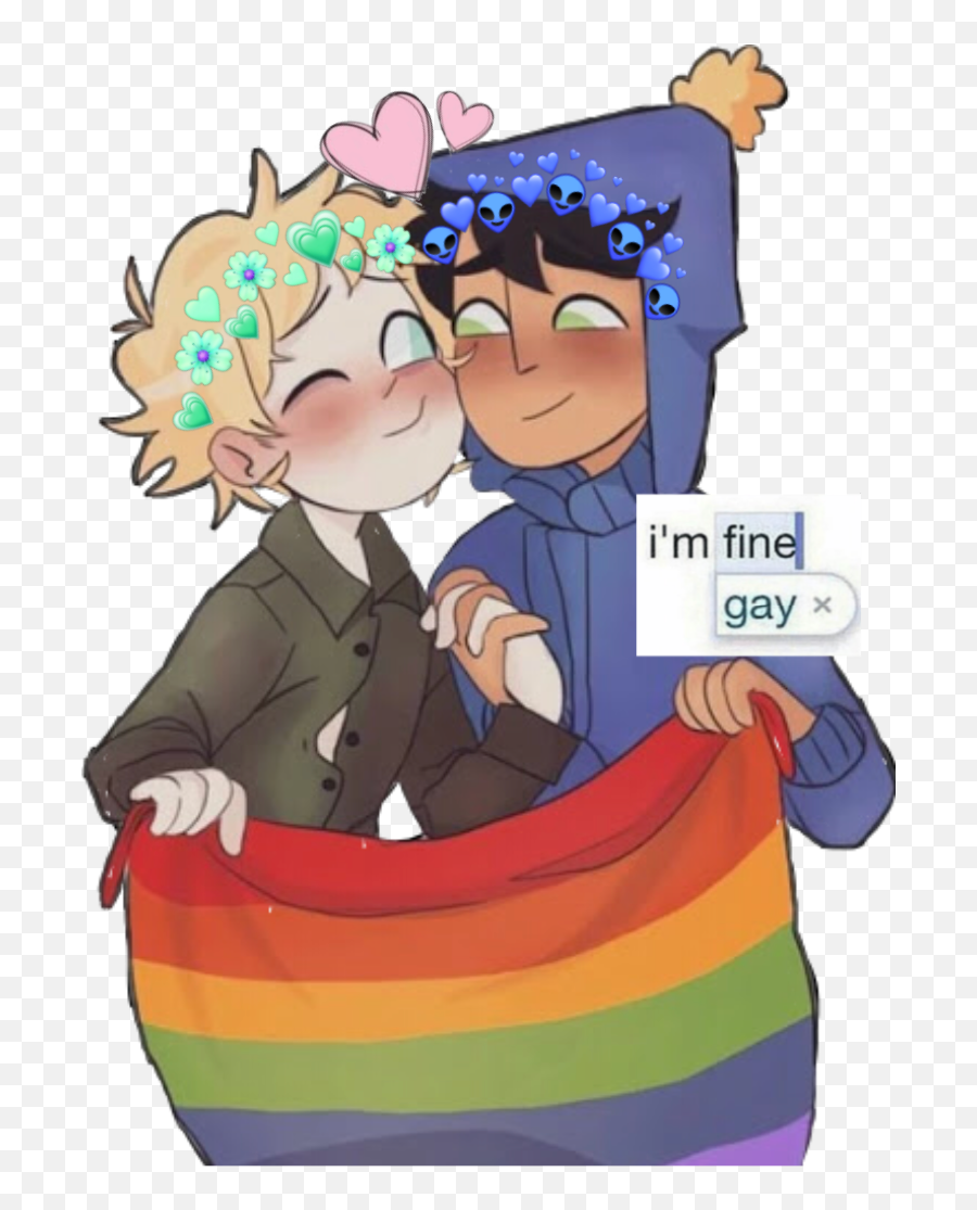 Creek Southpark Tweekxcraig Sticker Emoji,Tweek Craig Emojis