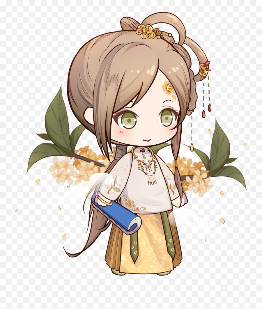 Osmanthus Cake - Osmanthus Cake Food Fantasy Emoji,Aph Emojis