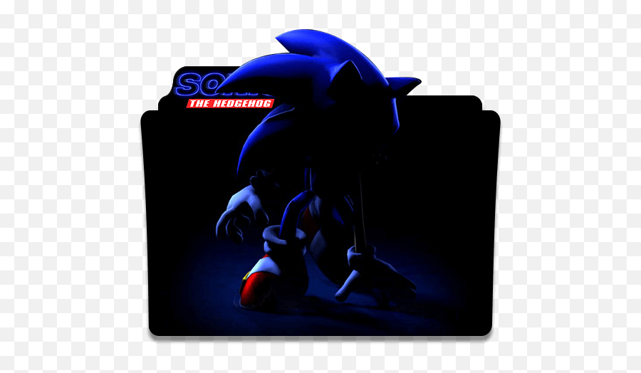 Sonic The Hedgehog 2020 Folder Icon - Sonic Folder Icon Emoji,Sonic The Hedgehog Emoji