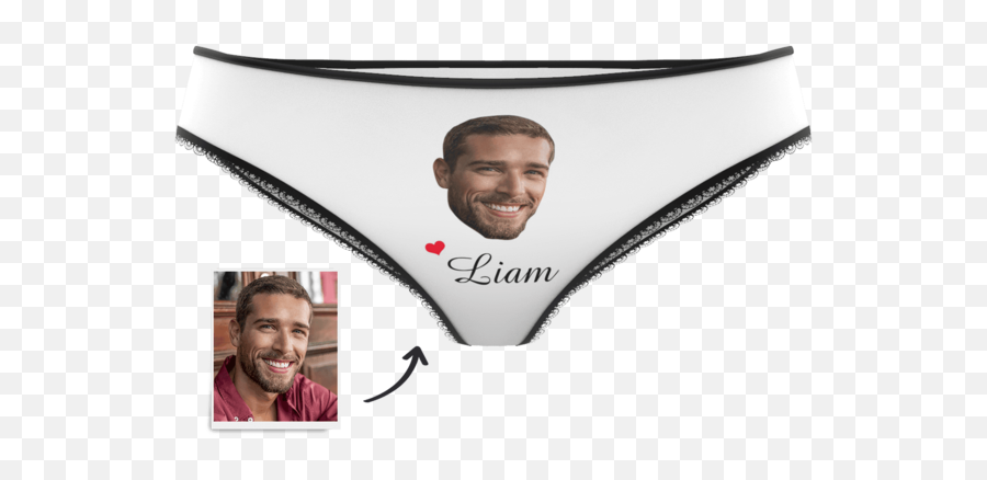 Customize A Unique Gift With Your Face And Give It To Your - Panties With Face Print Emoji,Panties Emoji
