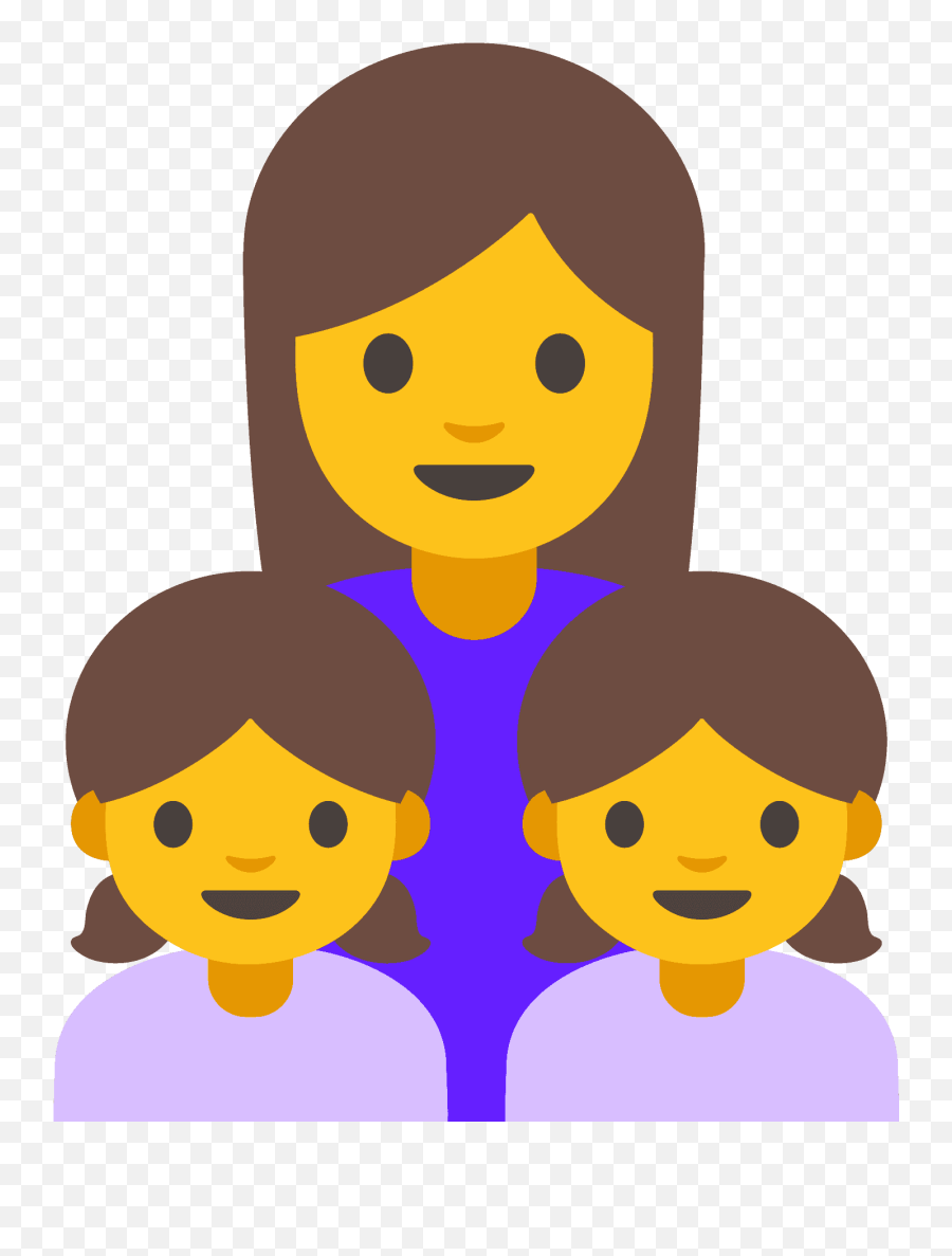 Family Woman Girl Girl Emoji Clipart Free Download,Android Emoticons Women