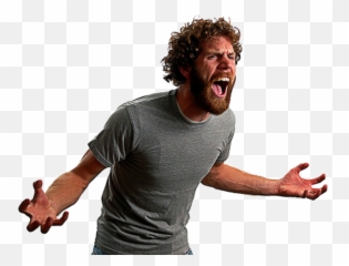 Anger Management Screaming Cain And Abel Jealousy Emoji,Mad Emotion Anime
