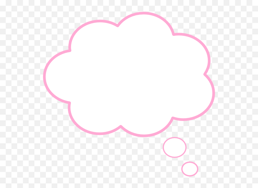 Text Bubble Clipart - Clipart Suggest Emoji,Think Cloud Emoji