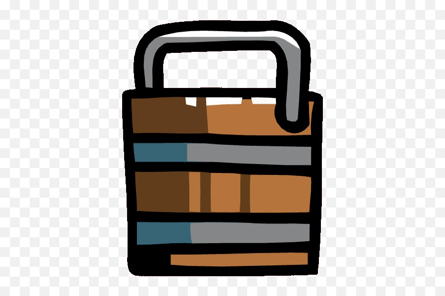 Bucket Scribblenauts Wiki Fandom Emoji,Suitcase Emoji
