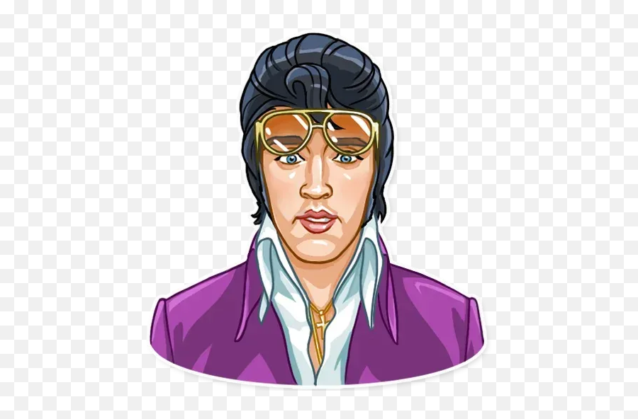 Elvis Presley Whatsapp Stickers - For Adult Emoji,Elvis Presley Emoji