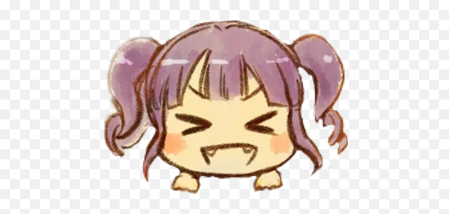 Bang Dream Chibis By Bandori U0027s Marina - San Sticker Maker Emoji,Anime Head Bang Gif Emoji