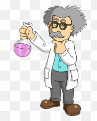 How To Draw A Cartoon Scientist - Really Easy Drawing Tutorial Scientist Cartoon Drawing Emoji,Mad Scientist Emoji