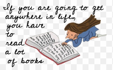 Quote Matilda Roalddahl Sticker - Hard Emoji,Romeo And Juliet Emoji Book