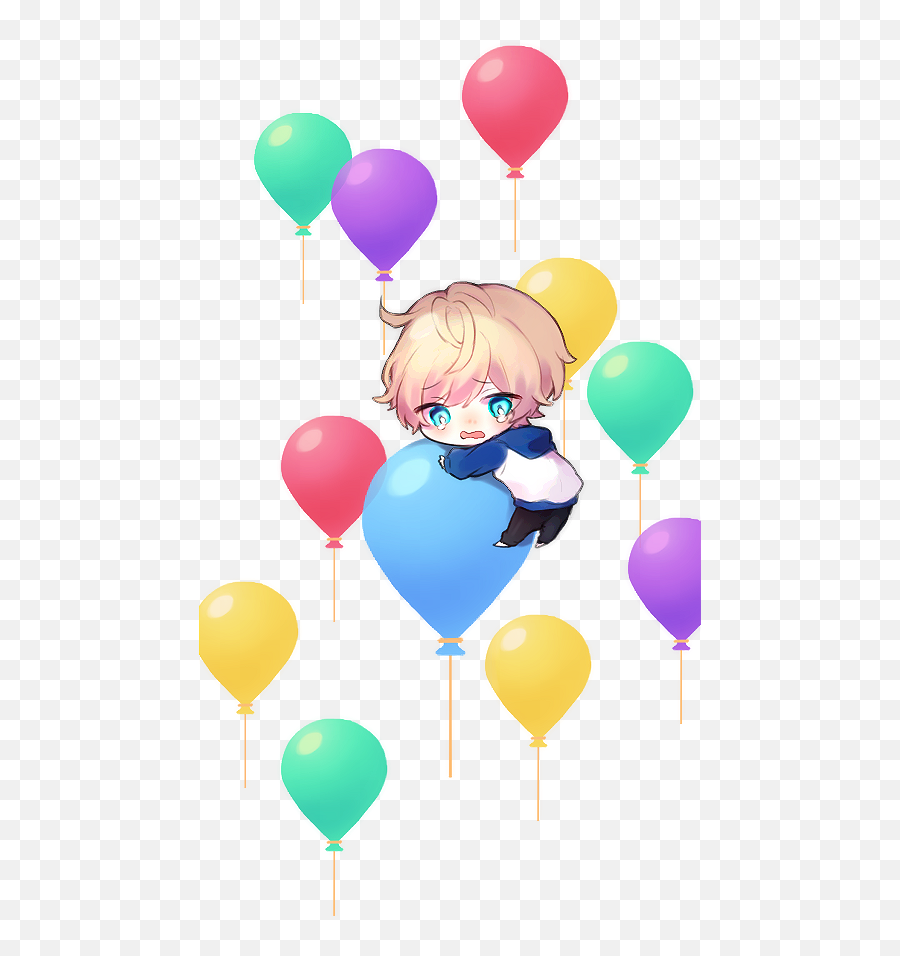 Sou Utaite Ballons Sticker By Adori - Balloon Emoji,Emoji Ballons