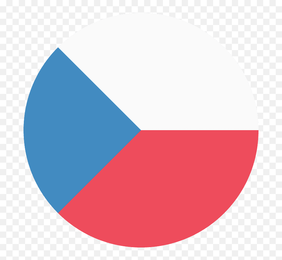 Flag Of The Czech Republic - Czech Republic Flag Icon Png Emoji,Dominican Flag Emoji