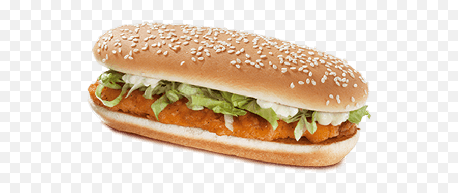 Berger Mcdonalds Food Delicious Sticker - Free Download Png Spicy Chicken Long Sandwich Emoji,Mcdonalds Emoji 11