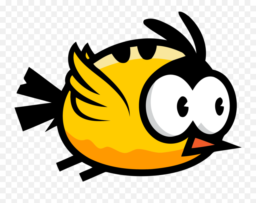 Emoticon Yellow Cartoon Png Clipart - Flappy Bird Image Png Emoji,Bird Emoticon