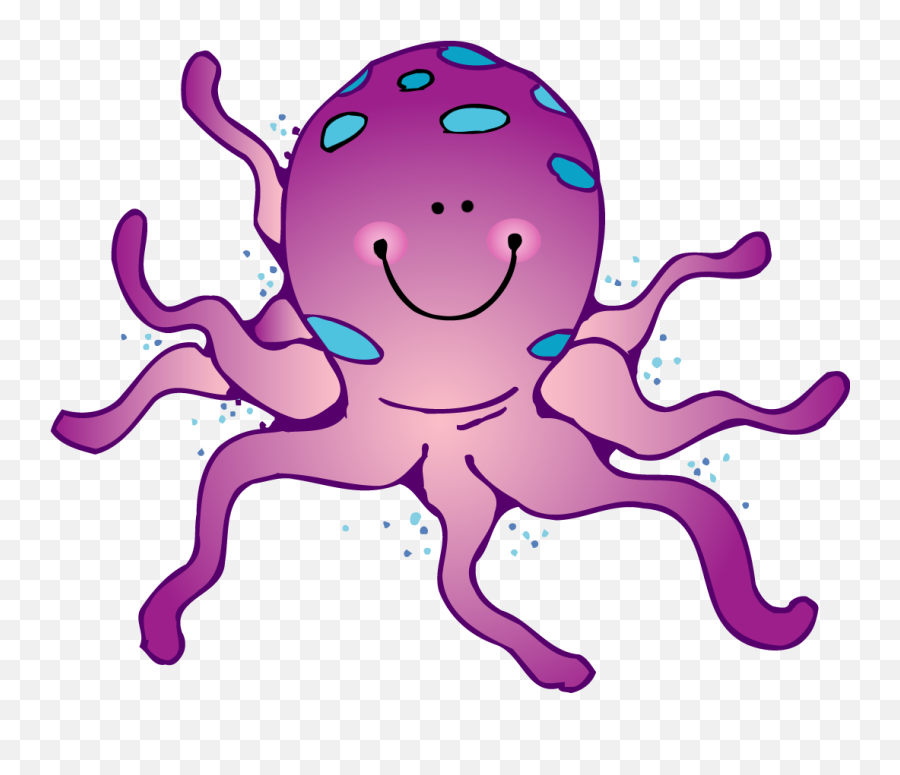 Cute Octopus Clipart Kid 2 - Clipartix Octopus Clipart Transparent Background Emoji,Octopus Emoji