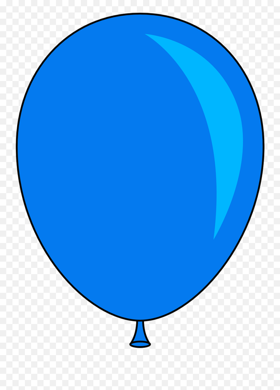 Birthday Party Balloon Floating Png Picpng - Single Balloon Clipart Emoji,Emoticon Birthday Party