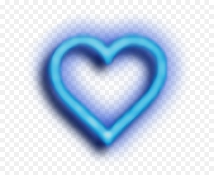 Free Blue Heart Transparent Download Free Clip Art Free - Transparent Glowing Blue Heart Emoji,Blue Heart Emoji