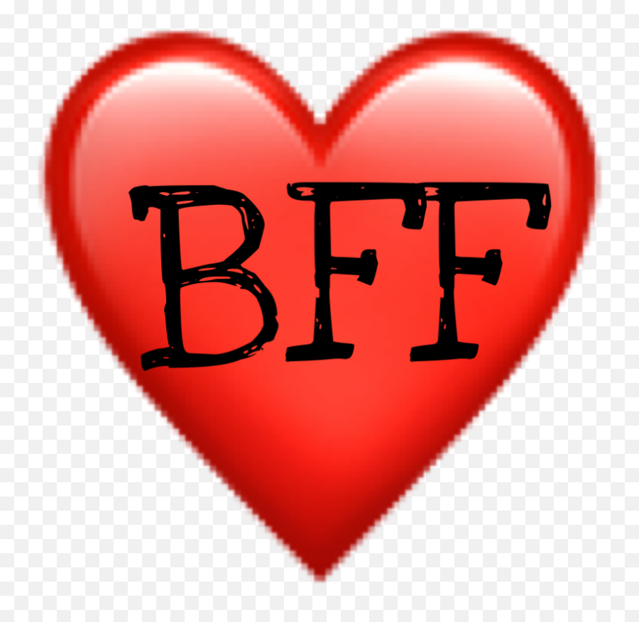 Bff Followforfollow Heart Red Emoji - Girly,Bff Emoji