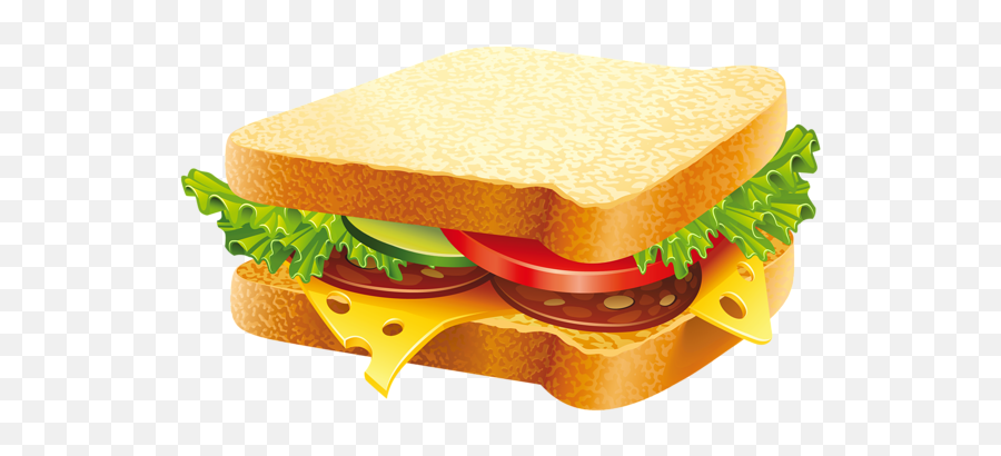 Sandwich Png Clipart Image - Sandwich Png Emoji,Sub Sandwich Emoji