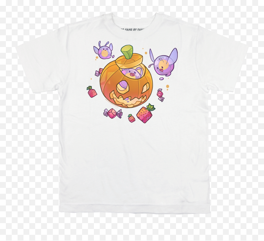 For Fans By Fansslime - Olantern Youth Tee Short Sleeve Emoji,(o)(o) Emoticon