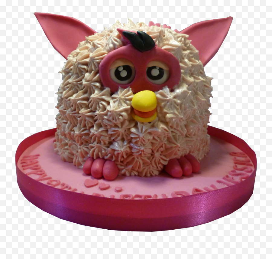 Tpwhinckley - Pink Furby Emoji,Birthday Cake Emoticon Red