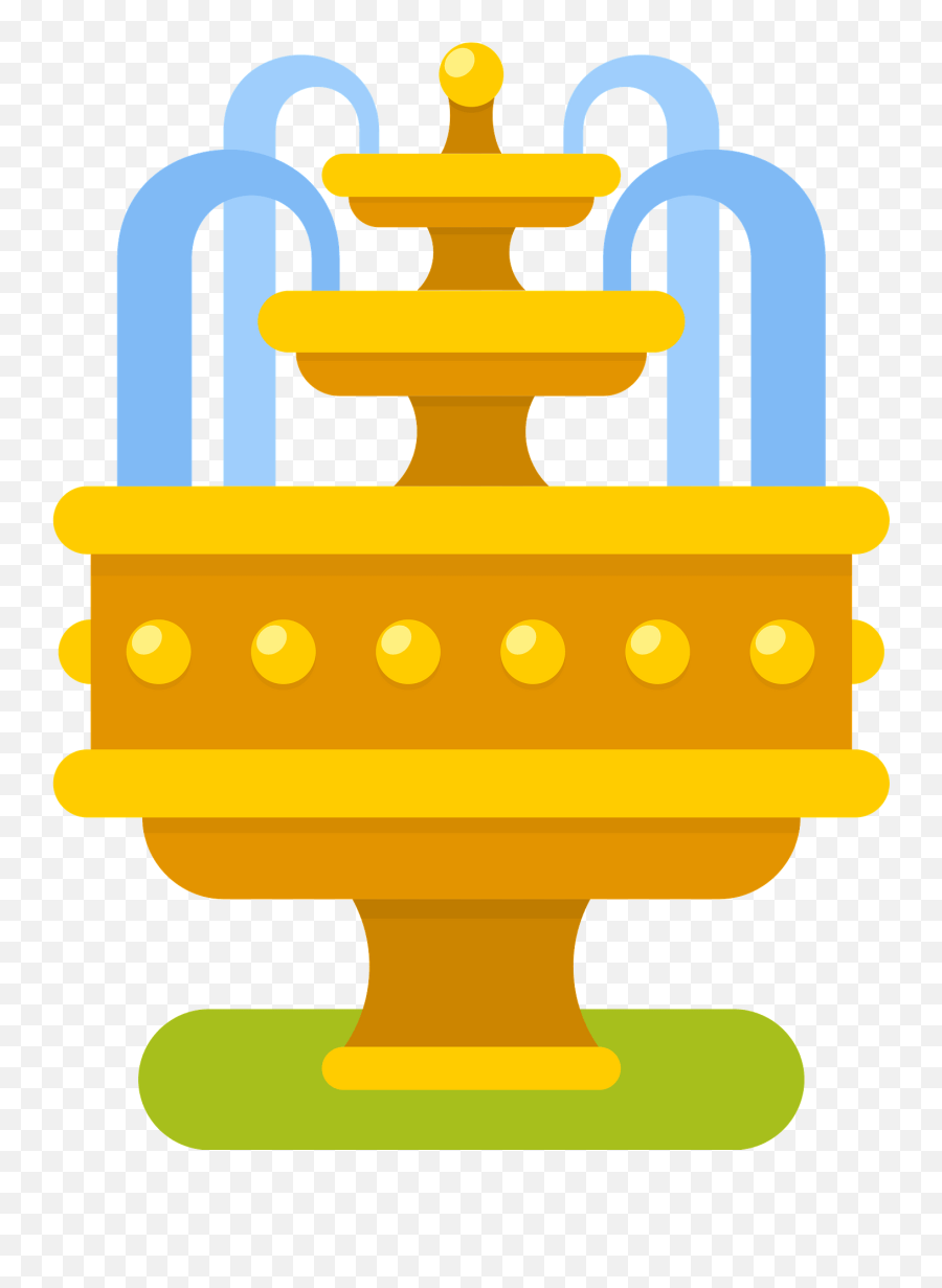 Fountain Clipart - Antique Emoji,Water Fountain Emojis