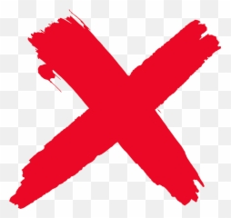 X Redcross Mark Cross Freetouse Sticker By Stan Jaida - Red X Transparent Background Emoji,Red X Emoji