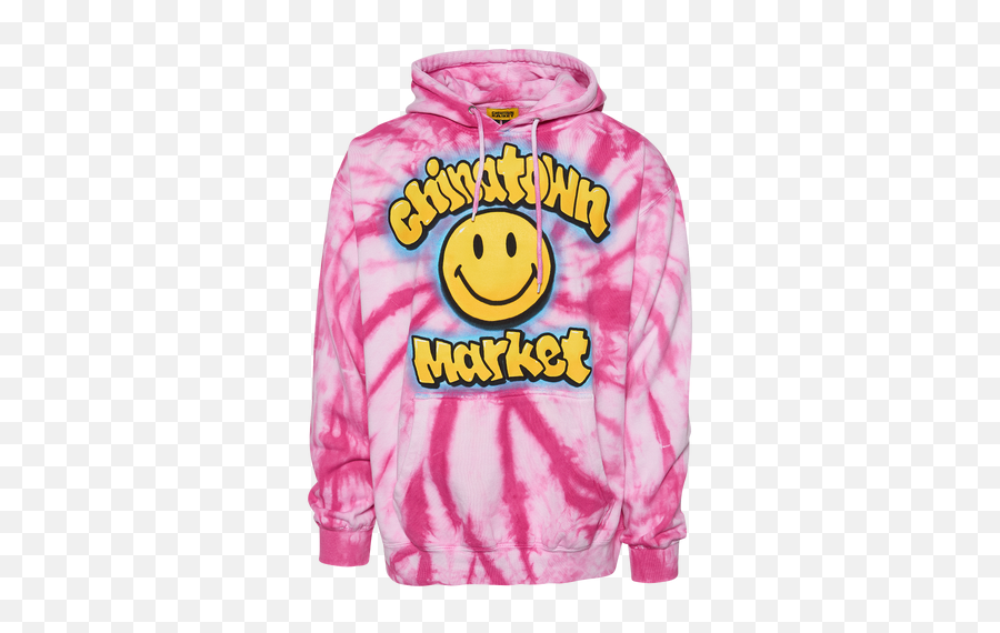 Chinatown Market Spray Paint Hoodie In - Pink Chinatown Hoodie Emoji,Putting On A Sweater Emoticon