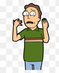 Rick And Morty Png High Quality - Jerry Rick Y Morty Png Emoji,Morty Emoji Png