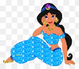 Disney Princesses Glitter Gifs - Princess Jasmine Glitter Emoji,Disney Emoticons