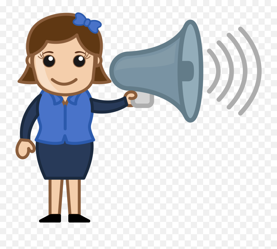 Mic Clipart Announcement - Speaker Cartoon Png Download Microphone Speaker Cartoon Emoji,Emoticon Alto Falante