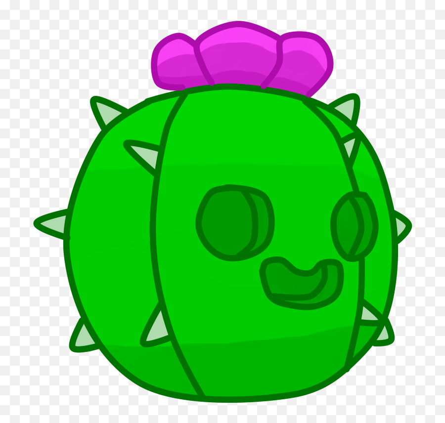Throws A Ball That When It Hits Is - Brawl Stars Logo Spike Png Emoji,Emoticon Kicked In The Balls