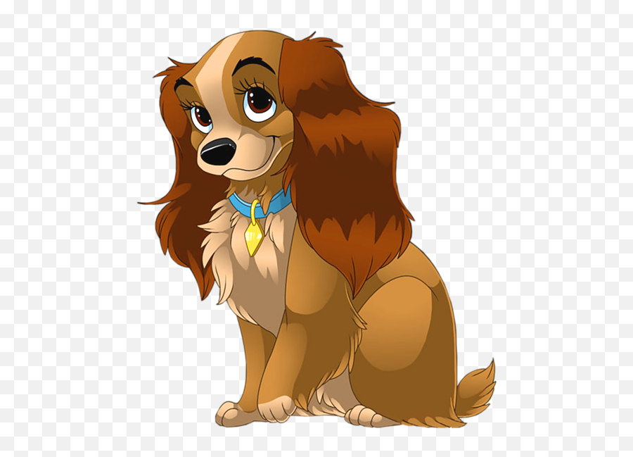 Lady From Lady And The Tramp Png - Clip Art Library Transparent Lady Lady And The Tramp Emoji,Tramp Emoji Disney