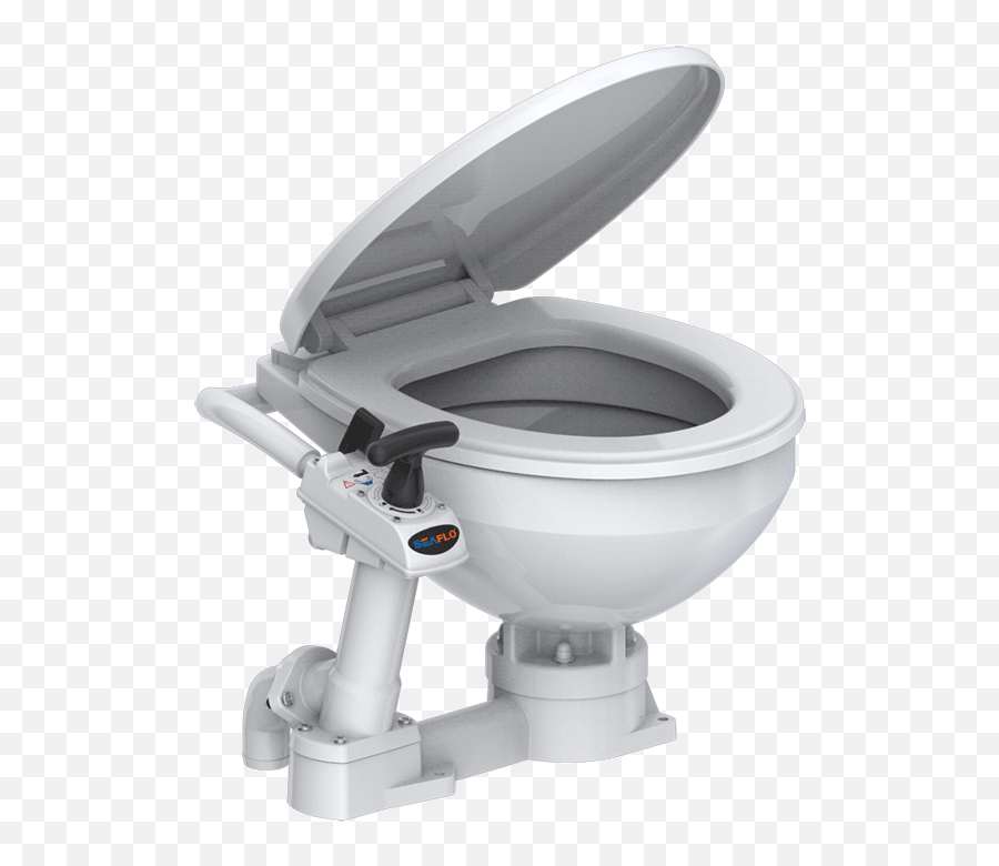 Manually Operated Marine Toilet U2013 Regular - Toilet Emoji,Toilet Bowl Emoticons Animated