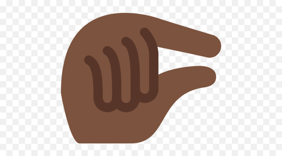 Dark Skin Emoji - Pinching Hand Emoji Vector,Emojis Black Hands