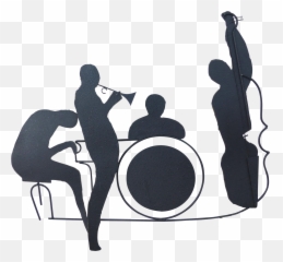 Clip Transparent Download Band Vector - Jazz Band Jazz Vector Emoji,Free Emoticon Clip Art Rock Band