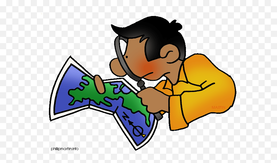 Countries Clipart Free Clipart Images - Maps Clipart Emoji,Emoji Looking At A Map