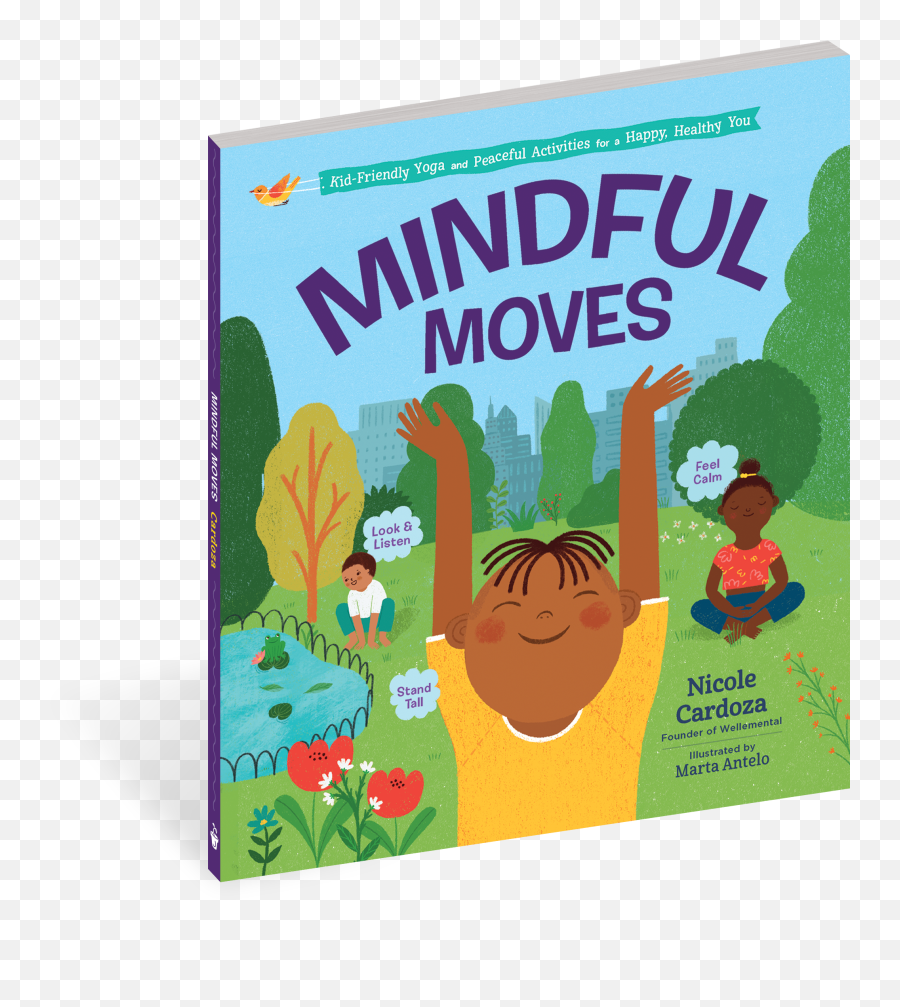 Mindful Moves - Workman Publishing Mindful Moves Book Emoji,Illustrated Or Board Books That Represents Emotion And Feeling