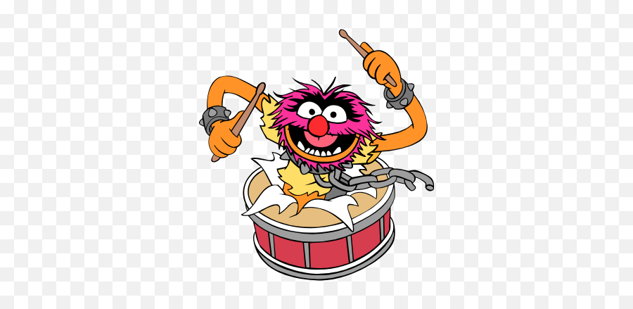 Gtsport Decal Search Engine - Cartoon Animal From The Muppets Emoji,Drummer Emoji