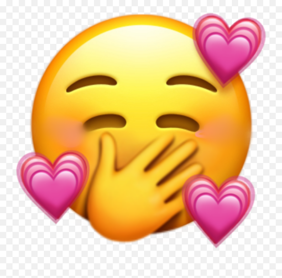 Gambar Emoji Love Iphone - Emoji Iphone Love,Drool Emoji