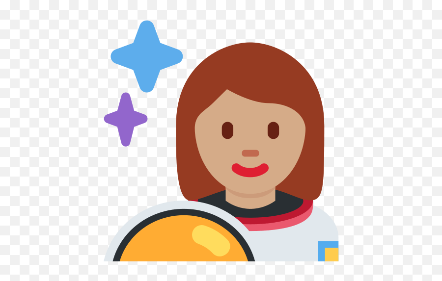Woman Astronaut Emoji With Medium Skin - Ladbroke Grove,3 Star Emoji