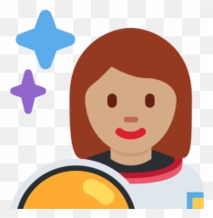 Woman Astronaut Emoji With Medium Skin - Ladbroke Grove,3 Star Emoji