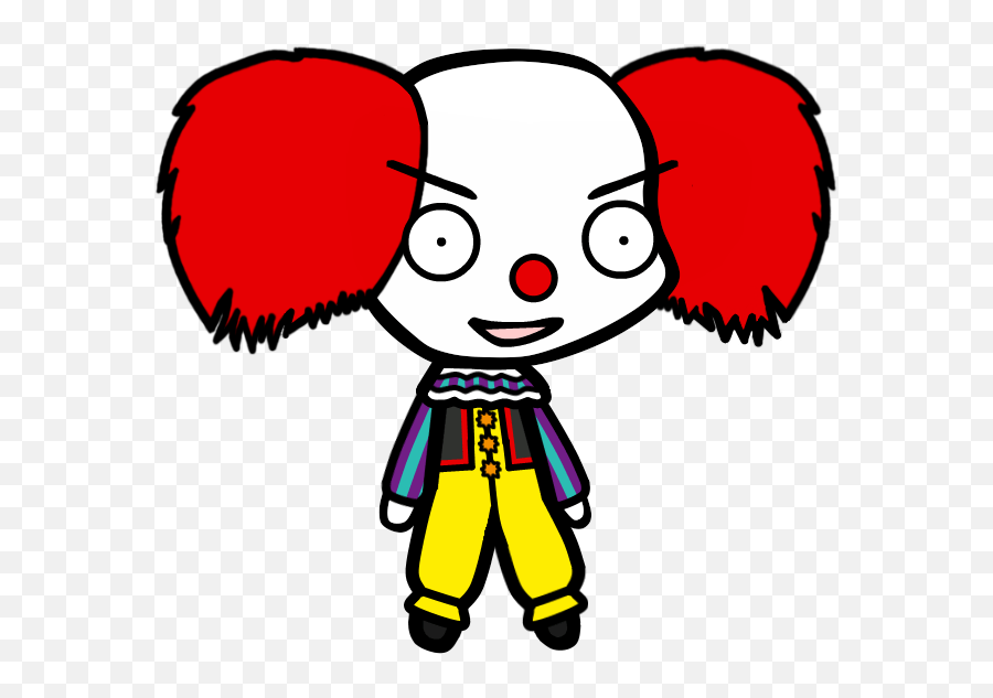 Pennywise Clown Clipart 6 By Kevin Emoji,Pennywise Emoticon